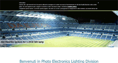 Desktop Screenshot of photoellighting.com